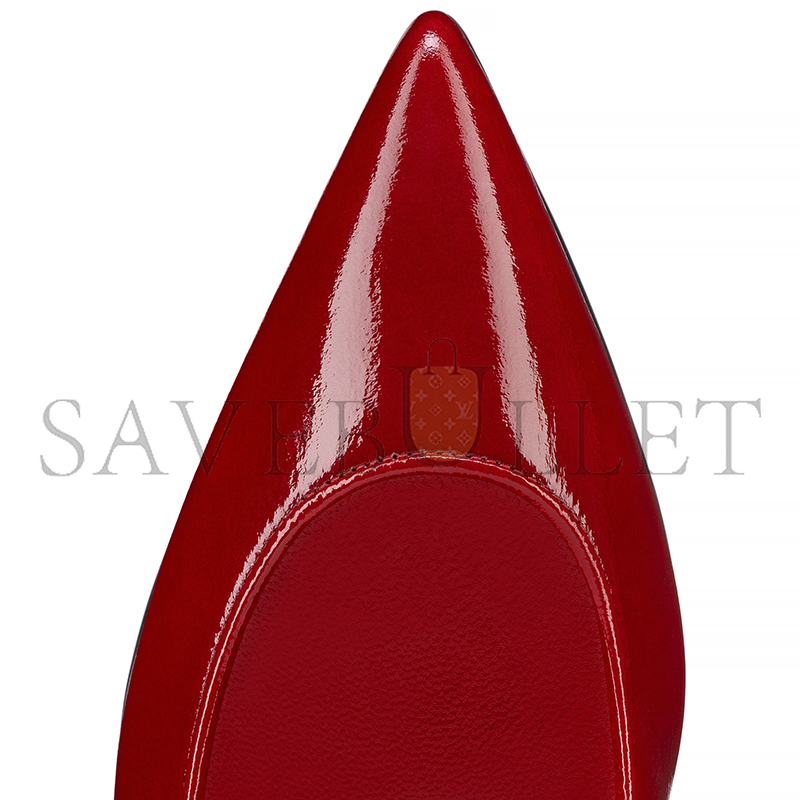 CHRISTIAN LOUBOUTIN SPORTY KATE 85 MM PUMPS-VOG PATENT LEATHER-LOUBI-WOMEN 1250034R558 CHRISTIAN LOUBOUTIN SPORTY KATE 85 MM PUMPS-VOG PATENT LEATHER-LOUBI-WOMEN 1250034R558