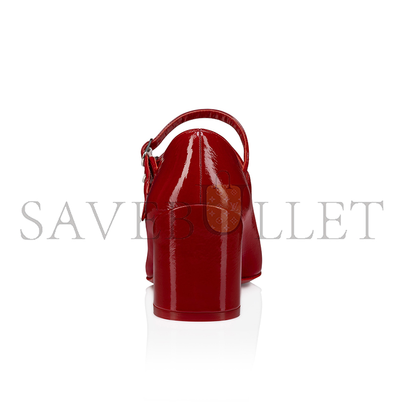 CHRISTIAN LOUBOUTIN MISS JANE 55 MM MARY JANES-VOG PATENT LEATHER-LOUBI-WOMEN 1250478R558 CHRISTIAN LOUBOUTIN MISS JANE 55 MM MARY JANES-VOG PATENT LEATHER-LOUBI-WOMEN 1250478R558