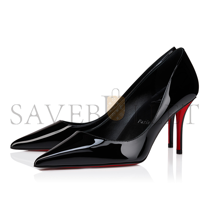 CHRISTIAN LOUBOUTIN MISS Z 80 MM PUMPS-PATENT CALF LEATHER-BLACK-WOMEN 1250929B439 CHRISTIAN LOUBOUTIN MISS Z 80 MM PUMPS-PATENT CALF LEATHER-BLACK-WOMEN 1250929B439