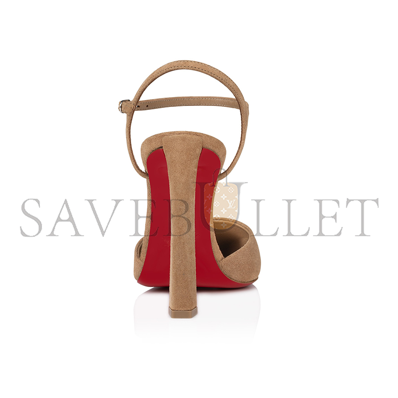 CHRISTIAN LOUBOUTIN CONDORA RIVIERA 100 MM PUMPS-VEAU VELOURS-LIONNE-WOMEN 3240815F760 CHRISTIAN LOUBOUTIN CONDORA RIVIERA 100 MM PUMPS-VEAU VELOURS-LIONNE-WOMEN 3240815F760