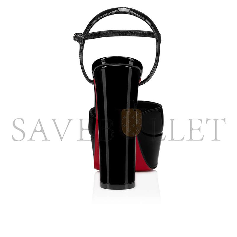 CHRISTIAN LOUBOUTIN LOO PUMP 130 MM PUMPS-PATENT LEATHER-BLACK-WOMEN 3240698B439 CHRISTIAN LOUBOUTIN LOO PUMP 130 MM PUMPS-PATENT LEATHER-BLACK-WOMEN 3240698B439