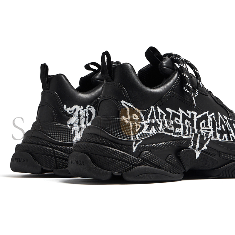 BALENCIAGA TRIPLE SDIY METAL ARTWORK BLACK 536737W2FAY9017