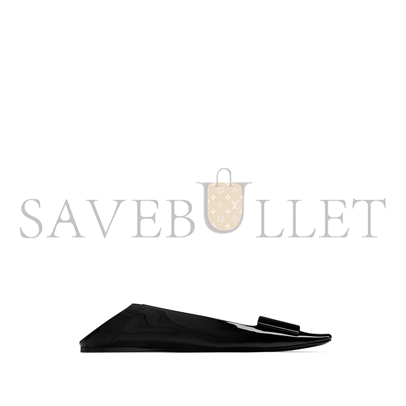 YSL POPPY BALLERINAS IN PATENT LEATHER 8076431TVAU1000