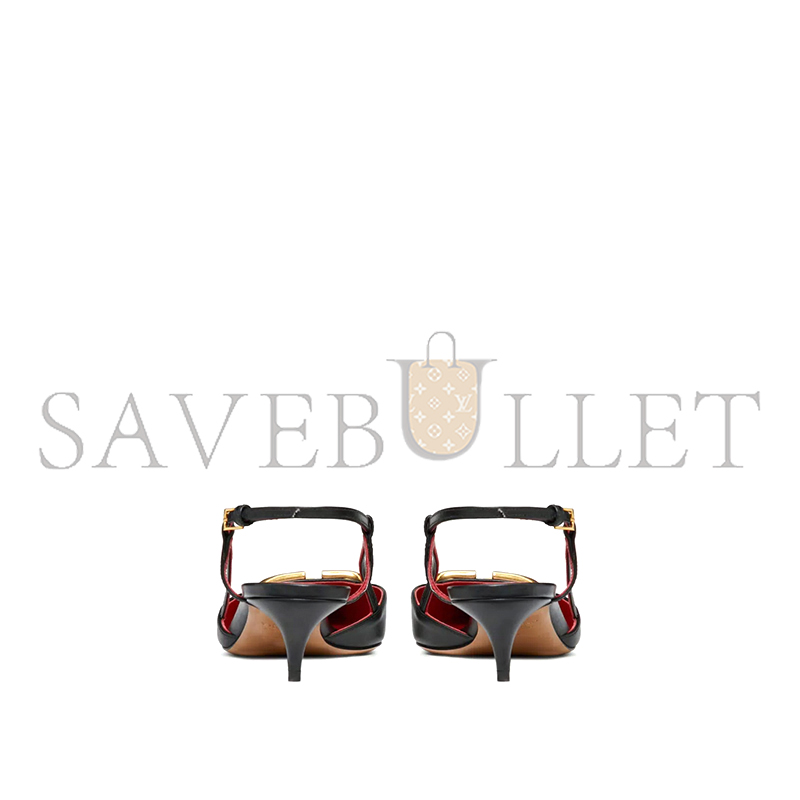 VALENTINO VLOGO SIGNATURE CALFSKIN SLINGBACK PUMP 40MM 1.6IN 5W2S0Q70DSH_0NO VALENTINO VLOGO SIGNATURE CALFSKIN SLINGBACK PUMP 40MM 1.6IN 5W2S0Q70DSH_0NO
