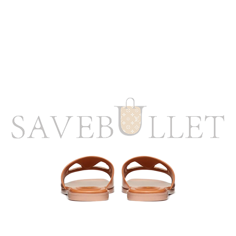 VALENTINO VLOGO CUT-OUT CALFSKIN SLIDE SANDAL 4W2S0IB0RLL_YH7 VALENTINO VLOGO CUT-OUT CALFSKIN SLIDE SANDAL 4W2S0IB0RLL_YH7