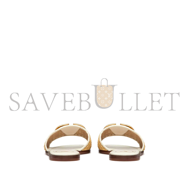 VALENTINO VLOGO SIGNATURE WOVEN RAFFIA SLIDE SANDAL 80MM 4W2S0BD5TTX_A80 VALENTINO VLOGO SIGNATURE WOVEN RAFFIA SLIDE SANDAL 80MM 4W2S0BD5TTX_A80