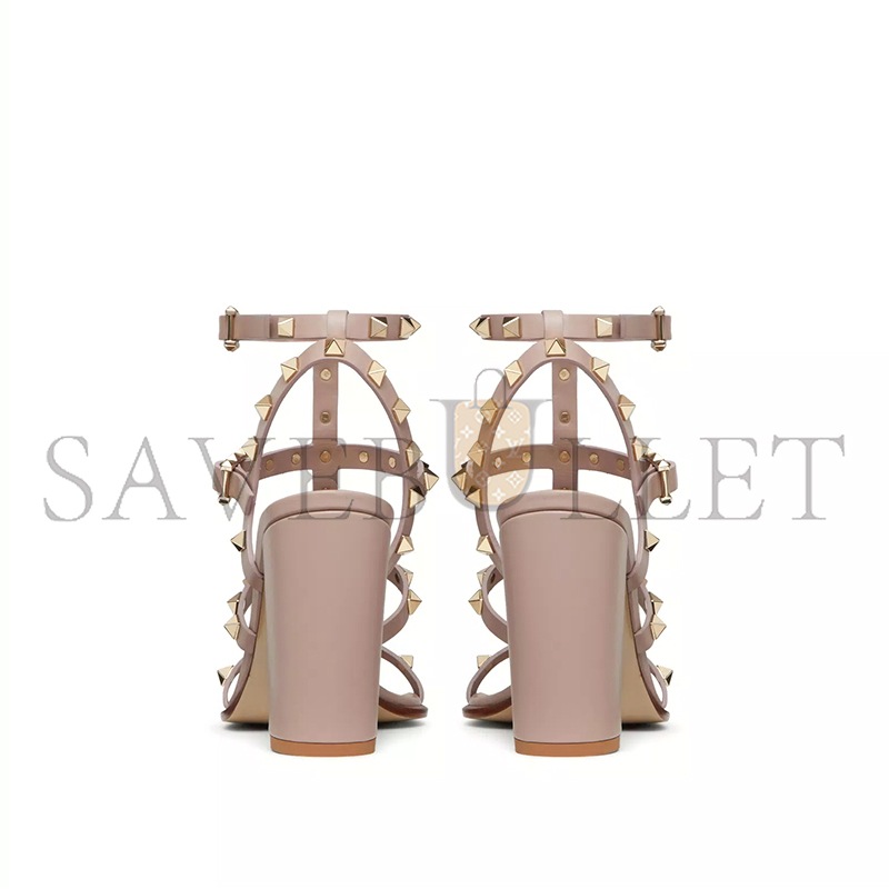 VALENTINO ROCKSTUD ANKLE STRAP SANDAL 90MM 5W2S0749VBP_P45 VALENTINO ROCKSTUD ANKLE STRAP SANDAL 90MM 5W2S0749VBP_P45