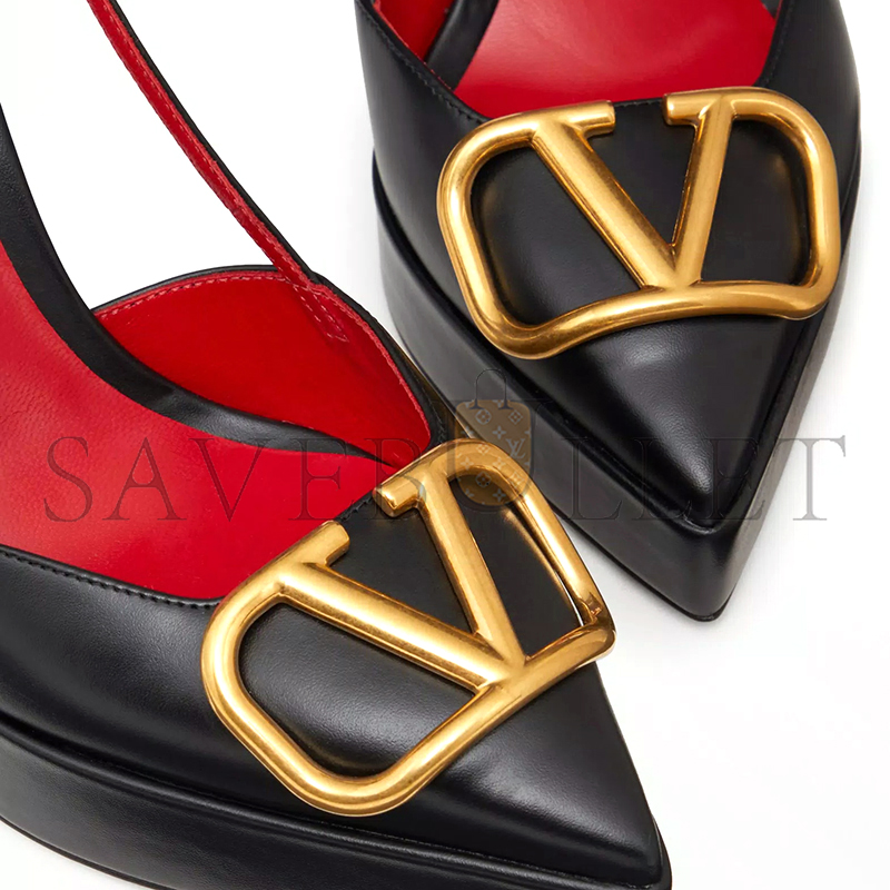 VALENTINO VLOGO SIGNATURE CALFSKIN SLINGBACK PLATFORM PUMP 120MM 4W2S0FT0DSH_0NO VALENTINO VLOGO SIGNATURE CALFSKIN SLINGBACK PLATFORM PUMP 120MM 4W2S0FT0DSH_0NO