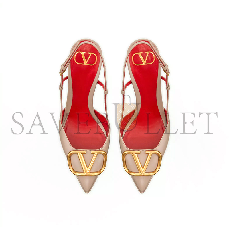 VALENTINO VLOGO SIGNATURE CALFSKIN SLINGBACK PLATFORM PUMP 120MM 4W2S0FT0DSH_P45 VALENTINO VLOGO SIGNATURE CALFSKIN SLINGBACK PLATFORM PUMP 120MM 4W2S0FT0DSH_P45