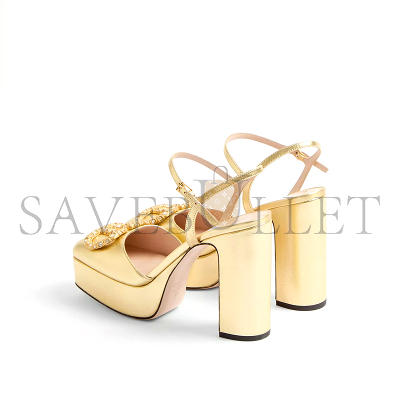 VALENTINO VLOGO SIGNATURE PLATFORM PUMP IN LAMINATED NAPPA 115MM 6W2S0LF8LUY_9MR VALENTINO VLOGO SIGNATURE PLATFORM PUMP IN LAMINATED NAPPA 115MM 6W2S0LF8LUY_9MR