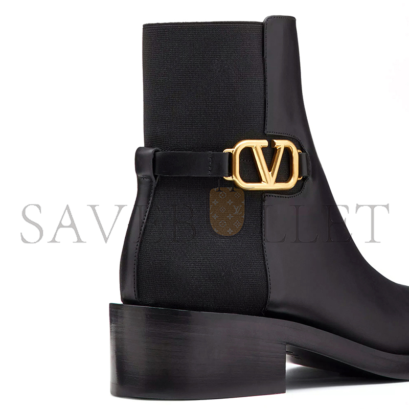 VALENTINO VLOGO SIGNATURE CALFSKIN ANKLE BOOT 30MM 5W2S0CT1PYH_0NO VALENTINO VLOGO SIGNATURE CALFSKIN ANKLE BOOT 30MM 5W2S0CT1PYH_0NO