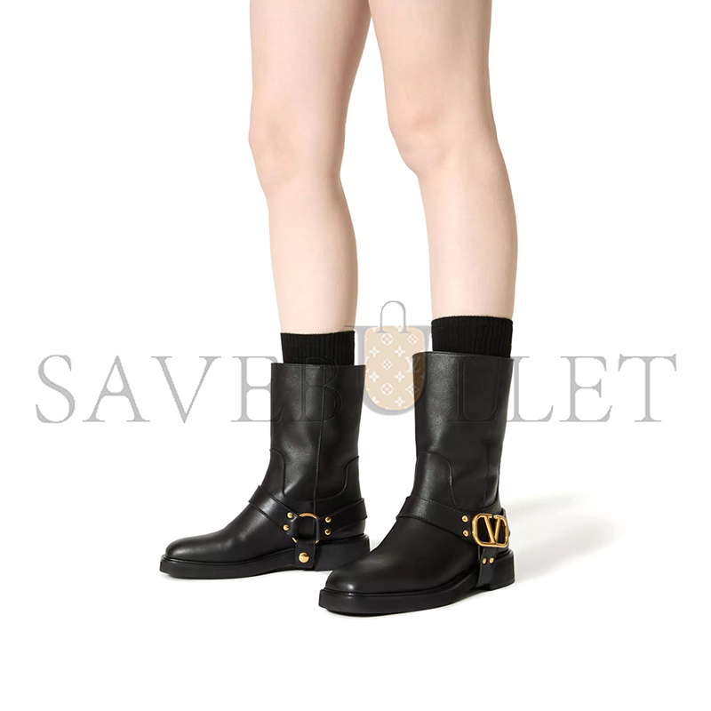 VALENTINO VLOGO SIGNATURE CALFSKIN ANKLE BOOT 30MM 5W2S0JK6DSH_0NO VALENTINO VLOGO SIGNATURE CALFSKIN ANKLE BOOT 30MM 5W2S0JK6DSH_0NO