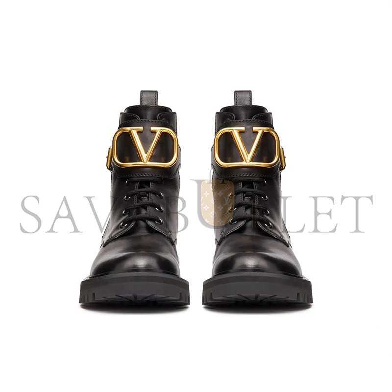 VALENTINO VLOGO SIGNATURE CALFSKIN COMBAT BOOT 35MM 5W2S0Q03BEK_0NO VALENTINO VLOGO SIGNATURE CALFSKIN COMBAT BOOT 35MM 5W2S0Q03BEK_0NO