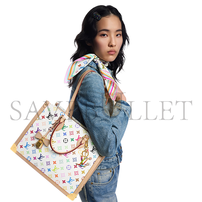 LOUIS VUITTON MURAKAMI LV X TM ONTHEGO MM M13079 (35*27*14cm) LOUIS VUITTON MURAKAMI LV X TM ONTHEGO MM M13079 (35*27*14cm)