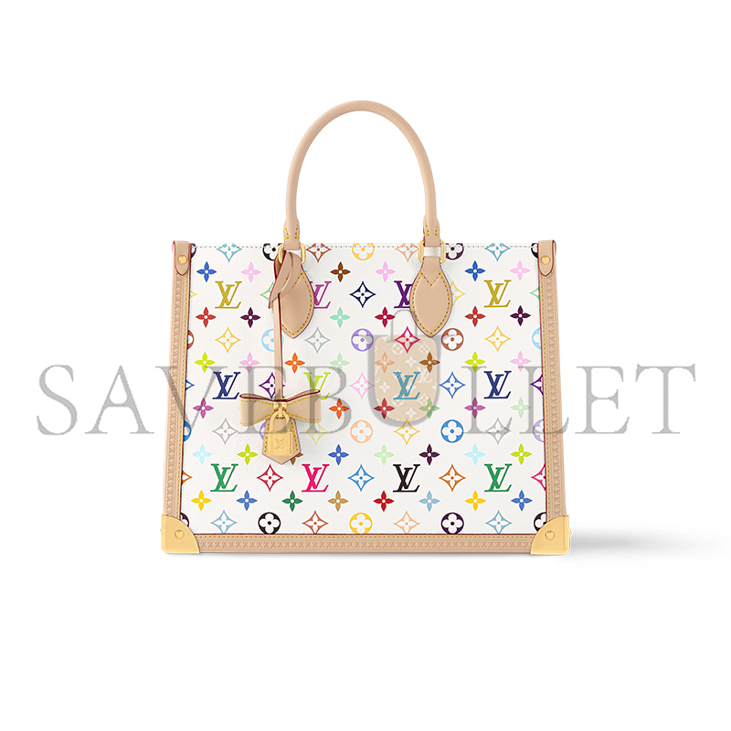 LOUIS VUITTON MURAKAMI LV X TM ONTHEGO MM M13079 (35*27*14cm) LOUIS VUITTON MURAKAMI LV X TM ONTHEGO MM M13079 (35*27*14cm)