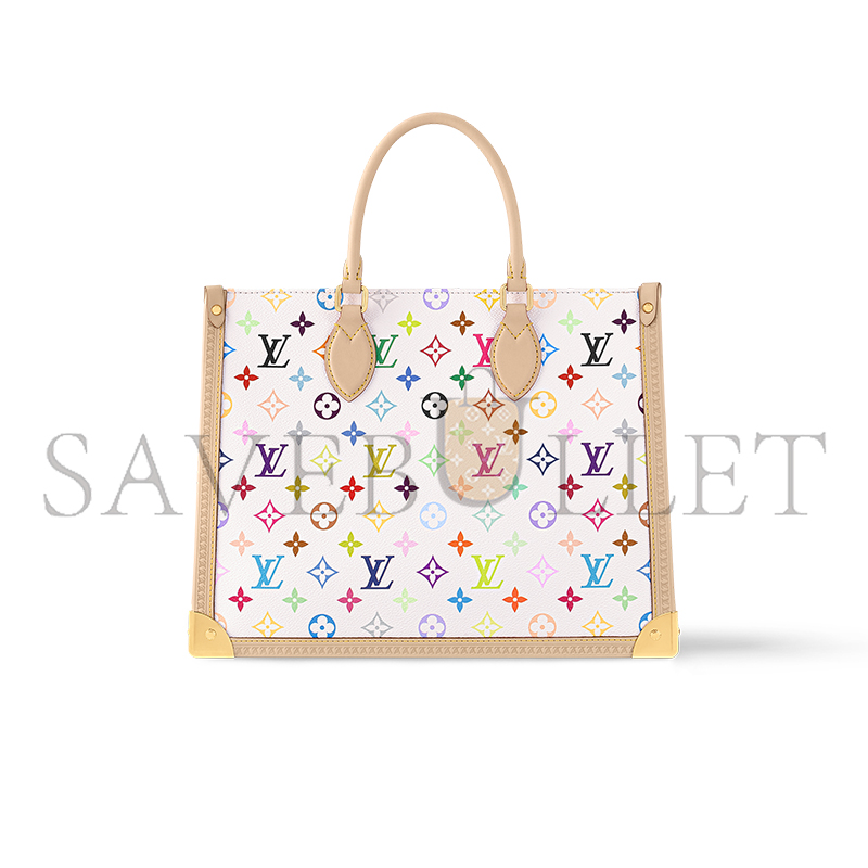 LOUIS VUITTON MURAKAMI LV X TM ONTHEGO MM M13079 (35*27*14cm) LOUIS VUITTON MURAKAMI LV X TM ONTHEGO MM M13079 (35*27*14cm)