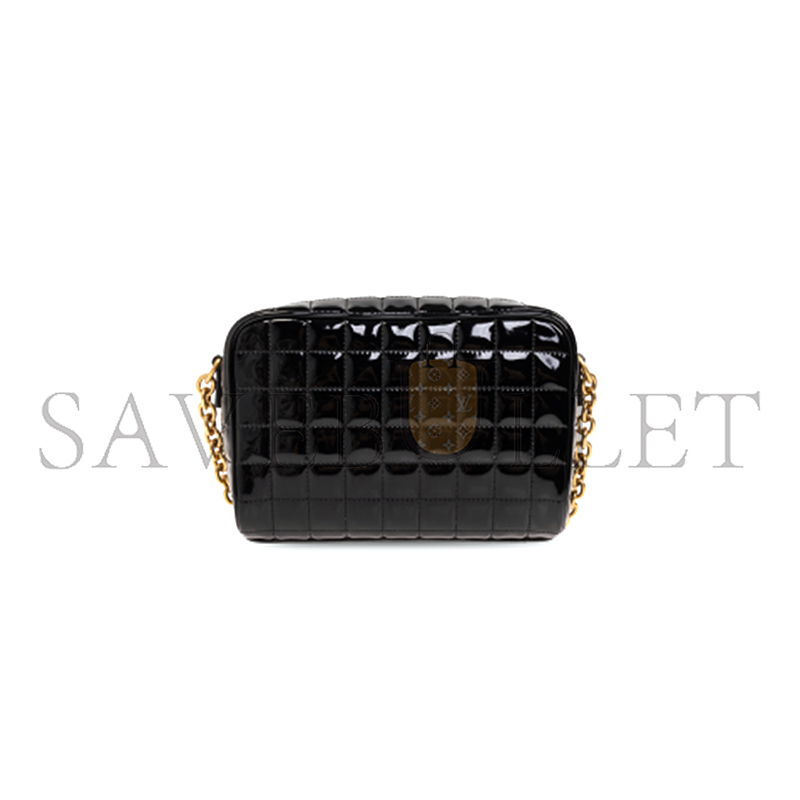 YSL BLACK CASSANDRE QUILTED MINI CROSSBODY BAG 7648092IU071000 (19.5*14*4cm)