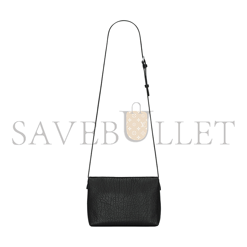 YSL CASSANDRE ENVELOPE MESSENGER IN LAMBSKIN 801490AACIU1000 (23*16.5*6cm)