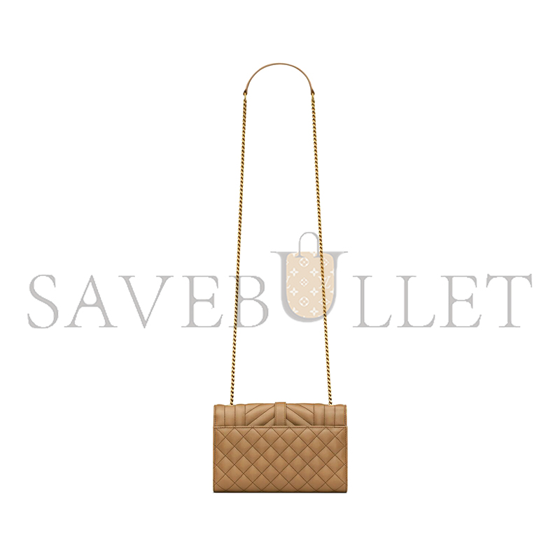 YSL ENVELOPE SMALL IN MATELASSÉ LAMBSKIN 600195AACT72760 (21*13*6cm) YSL ENVELOPE SMALL IN MATELASSÉ LAMBSKIN 600195AACT72760 (21*13*6cm)