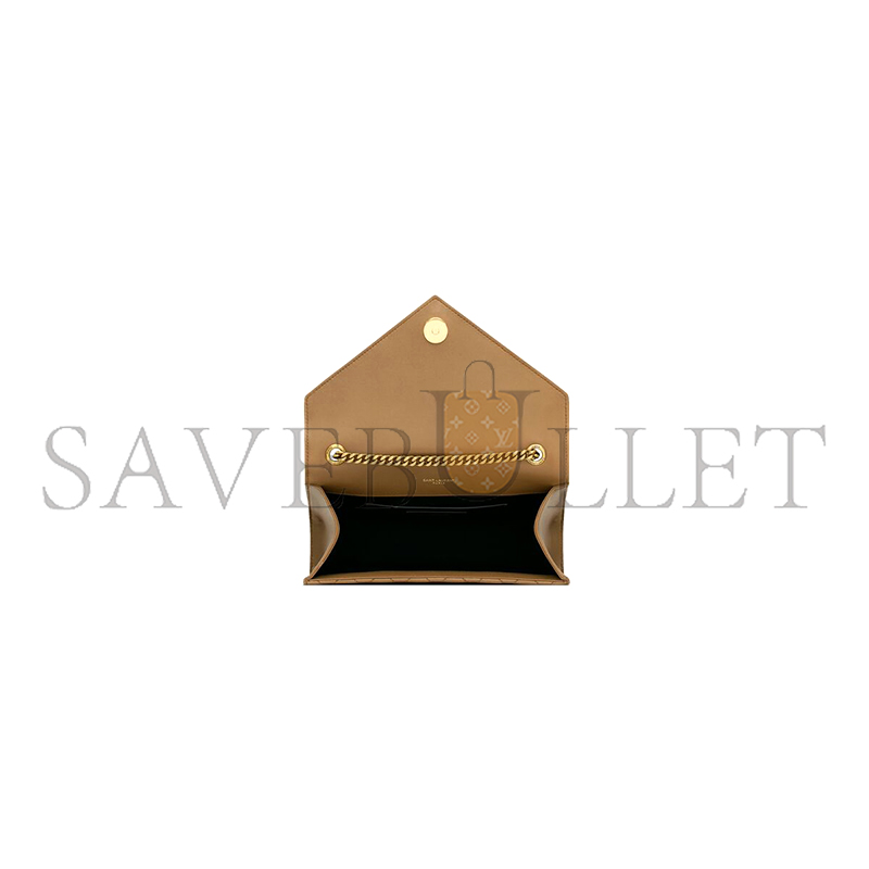 YSL ENVELOPE SMALL IN MATELASSÉ LAMBSKIN 600195AACT72760 (21*13*6cm) YSL ENVELOPE SMALL IN MATELASSÉ LAMBSKIN 600195AACT72760 (21*13*6cm)