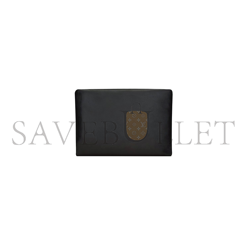 YSL CALYPSO SMALL POUCH IN LAMBSKIN 765025AACX71000 (23*16*3cm) YSL CALYPSO SMALL POUCH IN LAMBSKIN 765025AACX71000 (23*16*3cm)
