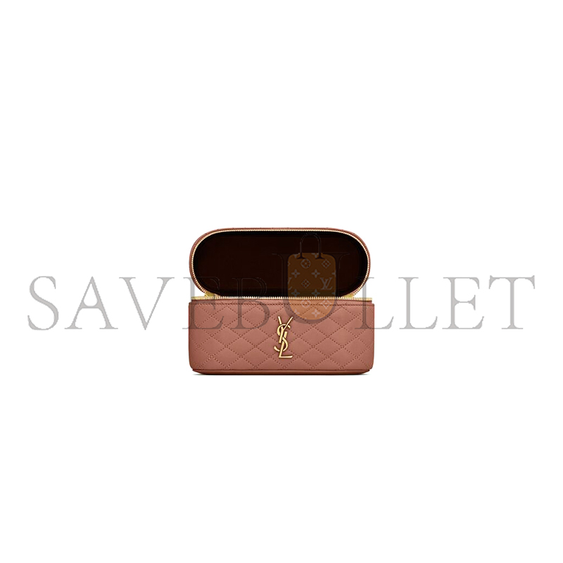 YSL GABY VANITY BAG IN LAMBSKIN 7667311EL075922 (18*11*6.5cm) YSL GABY VANITY BAG IN LAMBSKIN 7667311EL075922 (18*11*6.5cm)