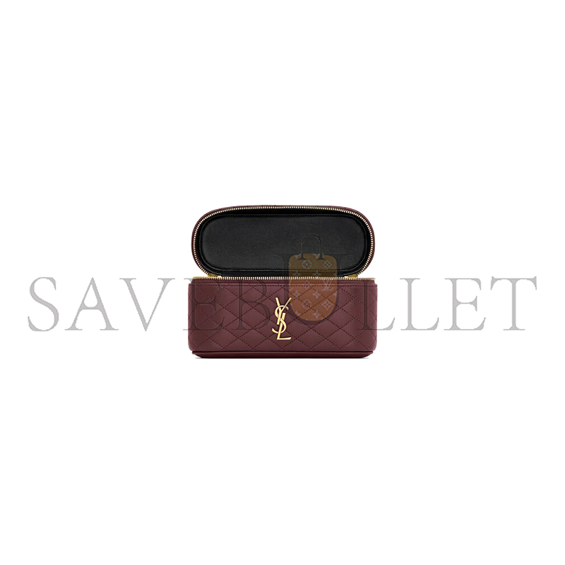 YSL GABY VANITY BAG IN LAMBSKIN 7667311EL076195 (18*11*6.5cm) YSL GABY VANITY BAG IN LAMBSKIN 7667311EL076195 (18*11*6.5cm)