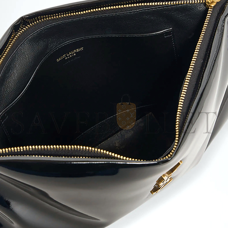 YSL LARGE ZIP POUCH CLUTCH BAG 401251875056 (30*22*3cm)
