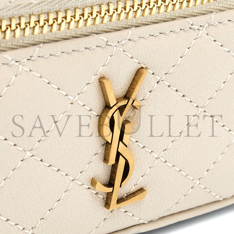 YSL MINI GABY LEATHER VANITY BAG 8192851EL07 (12*8*4cm)