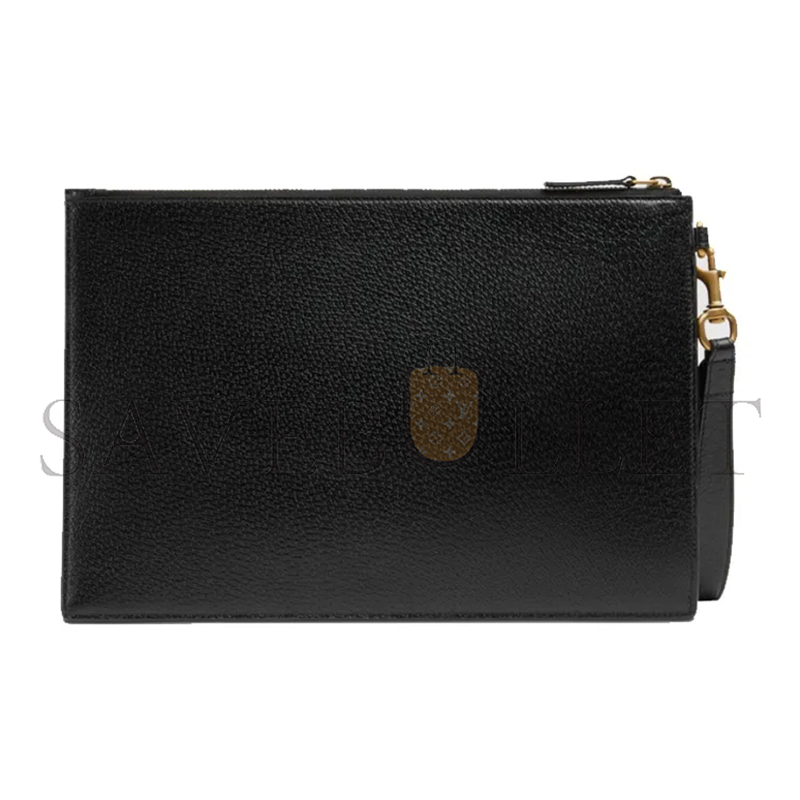 GUCCI ANIMALIER SERIES COW LEATHER CLUTCH 523684 (30.5*21*1.5cm)