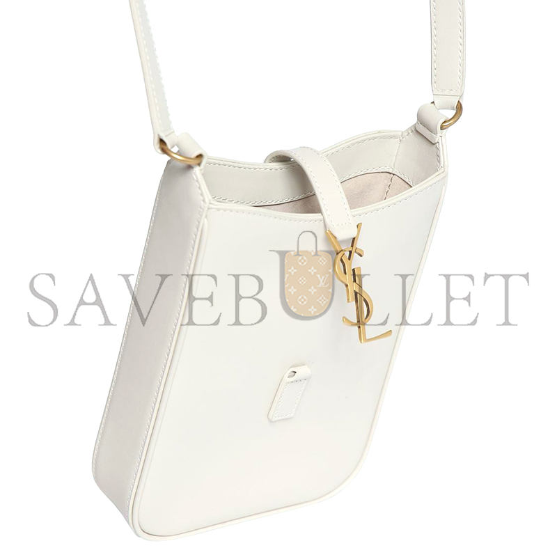 YSL MINI LE 5 À 7 LEATHER SHOULDER BAG 77I05L049 (18*13.5*3.5cm)
