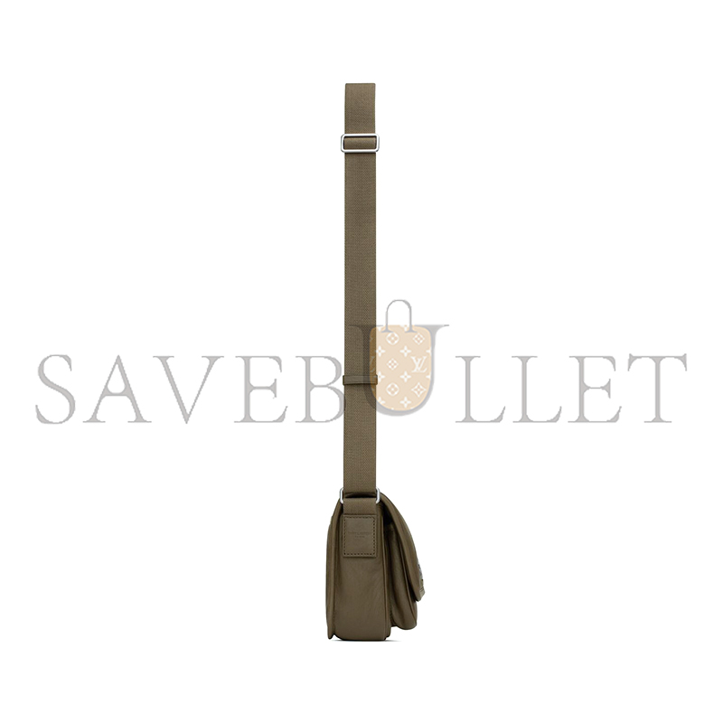 YSL NIKI SMALL MESSENGER IN GRAINED LAMBSKIN 776611AAC3O3212 (21*15*6cm)