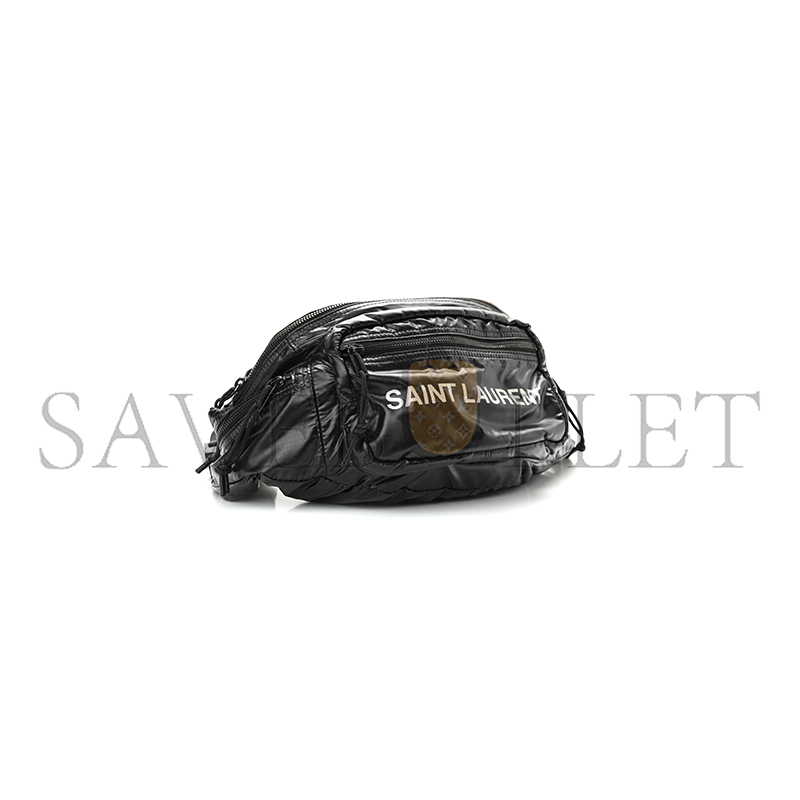 YSL NUXX BODY BELT BAG BLACK 0400017993356 (24*16cm)