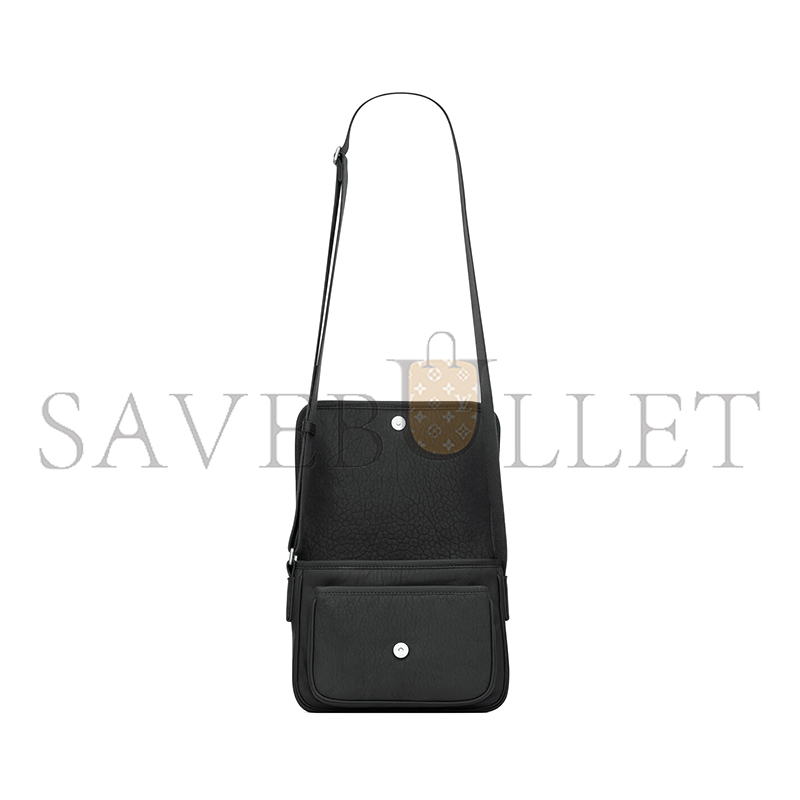 YSL NIKI SMALL MESSENGER IN GRAINED LAMBSKIN 776611AAC3O1000 (21*15*6cm) YSL NIKI SMALL MESSENGER IN GRAINED LAMBSKIN 776611AAC3O1000 (21*15*6cm)