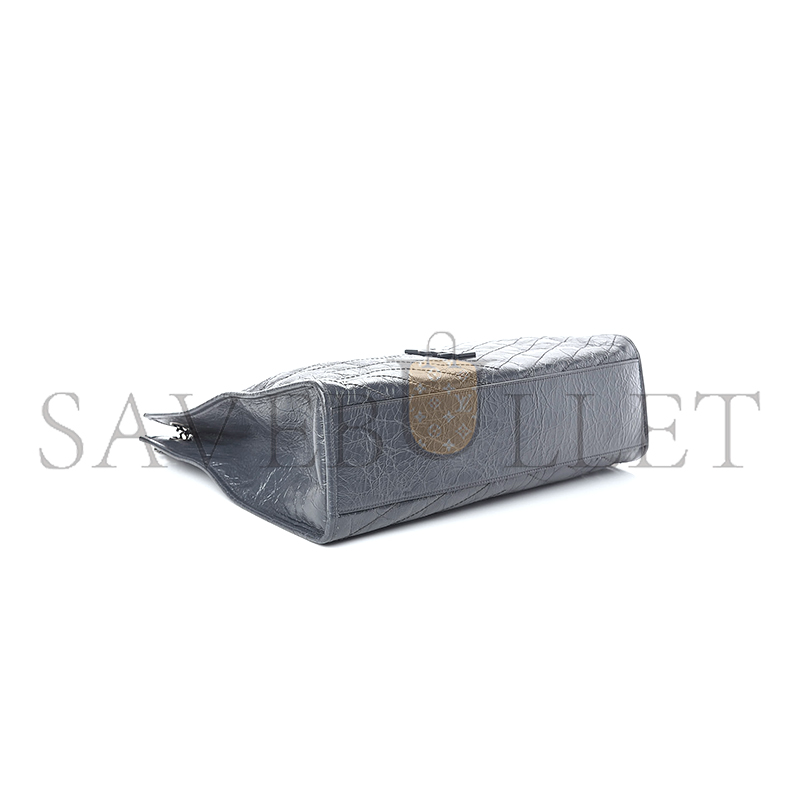 YSL NIKI SHOPPER TOTE DARK SMOG 517049 (33*27*11.5cm)