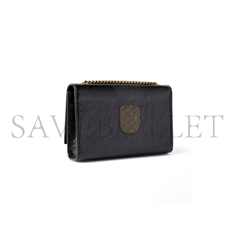 YSL KATE SMALL IN GRAIN DE POUDRE EMBOSSED LEATHER 469390BOW0J1502 (20*12.5*5cm)