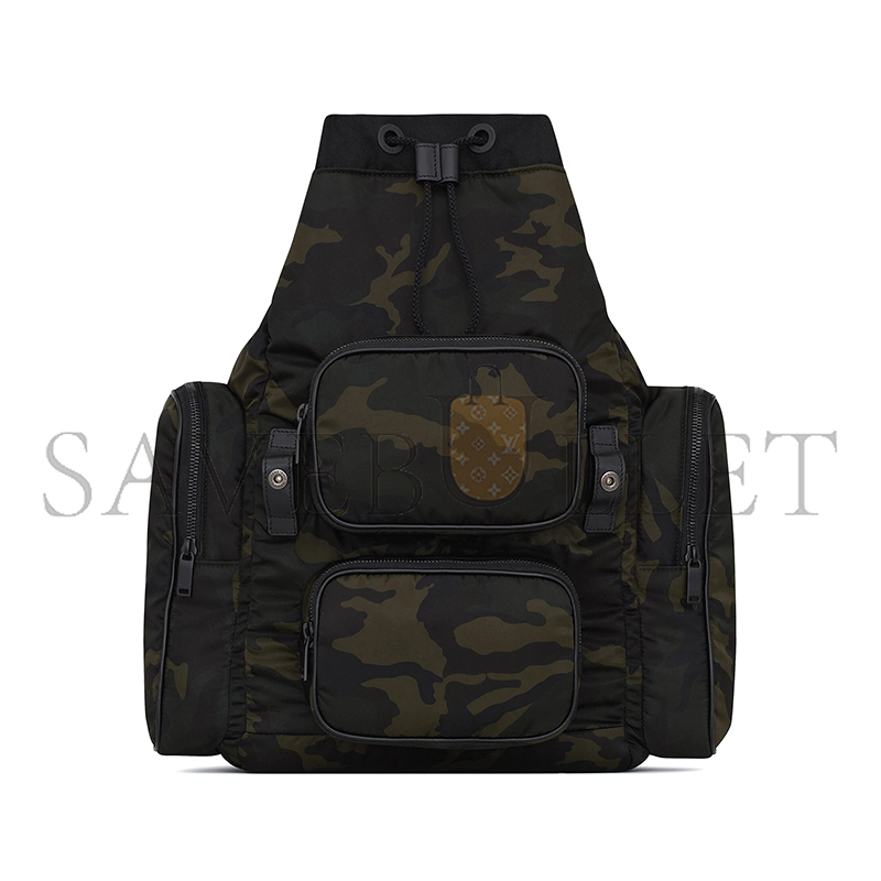 YSL CITY MULTI-POCKET BACKPACK IN SMOOTH LEATHER 215473399 (42*34*22cm)