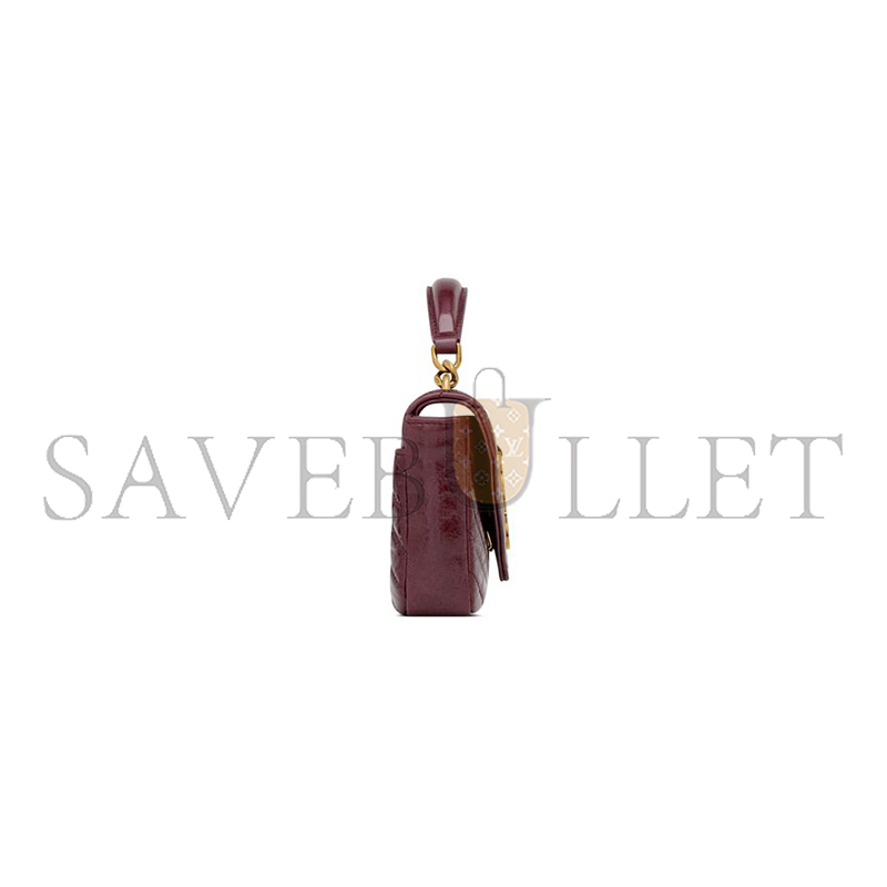 YSL COLLEGE MINI IN SHINY LEATHER 779430DZH076193 (20*13*3cm) YSL COLLEGE MINI IN SHINY LEATHER 779430DZH076193 (20*13*3cm)