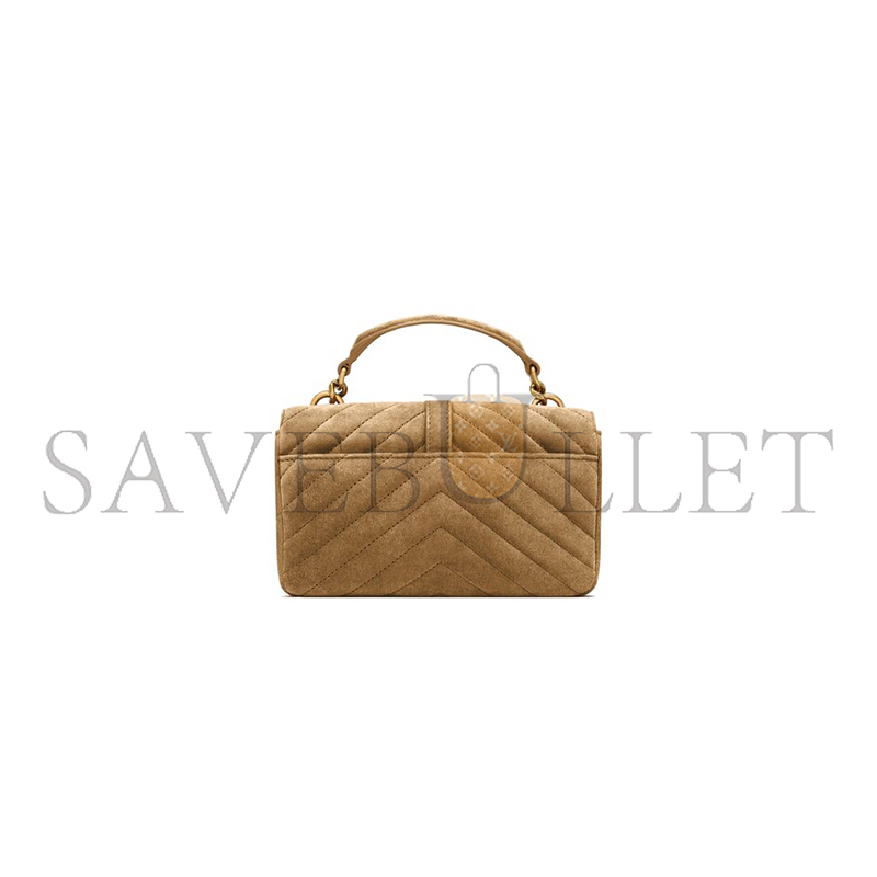 YSL COLLEGE MINI IN SUEDE 7794301U8273194 (20*13*3cm) YSL COLLEGE MINI IN SUEDE 7794301U8273194 (20*13*3cm)