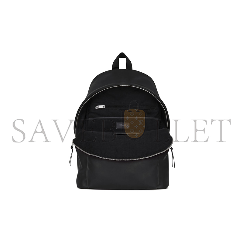 YSL CITY BACKPACK IN MATTE LEATHER 534967AAEJZ1000 (41*31*22cm)
