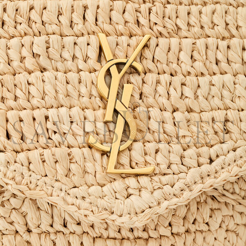YSL CASSANDRE LARGE ENVELOPE POUCH IN RAFFIA 786074GAAEX2080 (29.5*18*4.5cm) YSL CASSANDRE LARGE ENVELOPE POUCH IN RAFFIA 786074GAAEX2080 (29.5*18*4.5cm)