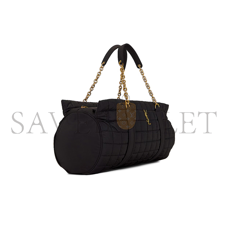 YSL GLORIA QUILTED TRAVEL BAG 757209FACGE1000 (42*18*18cm)