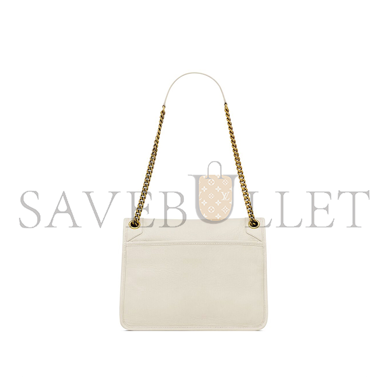 YSL NIKI MEDIUM IN GRAINED LAMBSKIN 633178AACYT9207 (28*20*8.5cm)