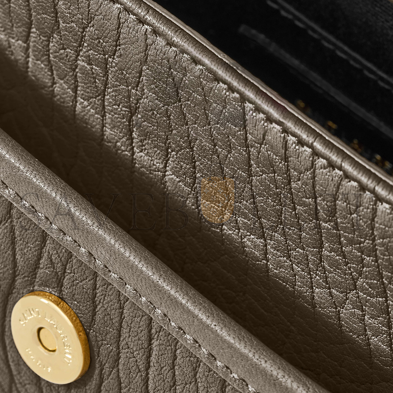 YSL NIKI CROSSBODY BAG IN LEATHER 218164781 (21*16*7.5cm)