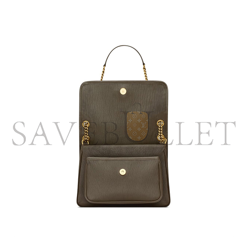 YSL NIKI MEDIUM IN GRAINED LAMBSKIN 633178AACYT3212 (28*20*8.5cm)
