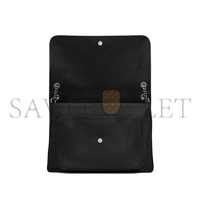 YSL NIKI OVERSIZED IN GRAINED LAMBSKIN 755857AACIA1000 (47*34*16cm) YSL NIKI OVERSIZED IN GRAINED LAMBSKIN 755857AACIA1000 (47*34*16cm)