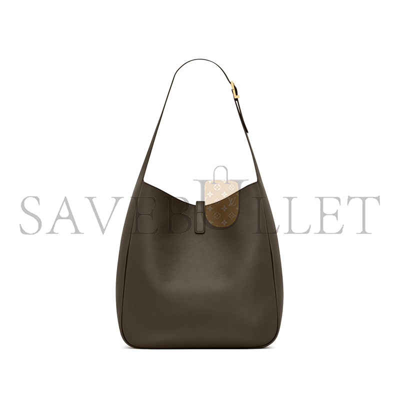 YSL LE 5 À 7 SUPPLE LARGE IN GRAINED LEATHER 753837AAAUQ3212 (30*28*11cm)