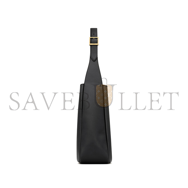 YSL LE 5 À 7 SUPPLE LARGE IN GRAINED LEATHER 753837AAAUQ1000 (30*31*13cm)