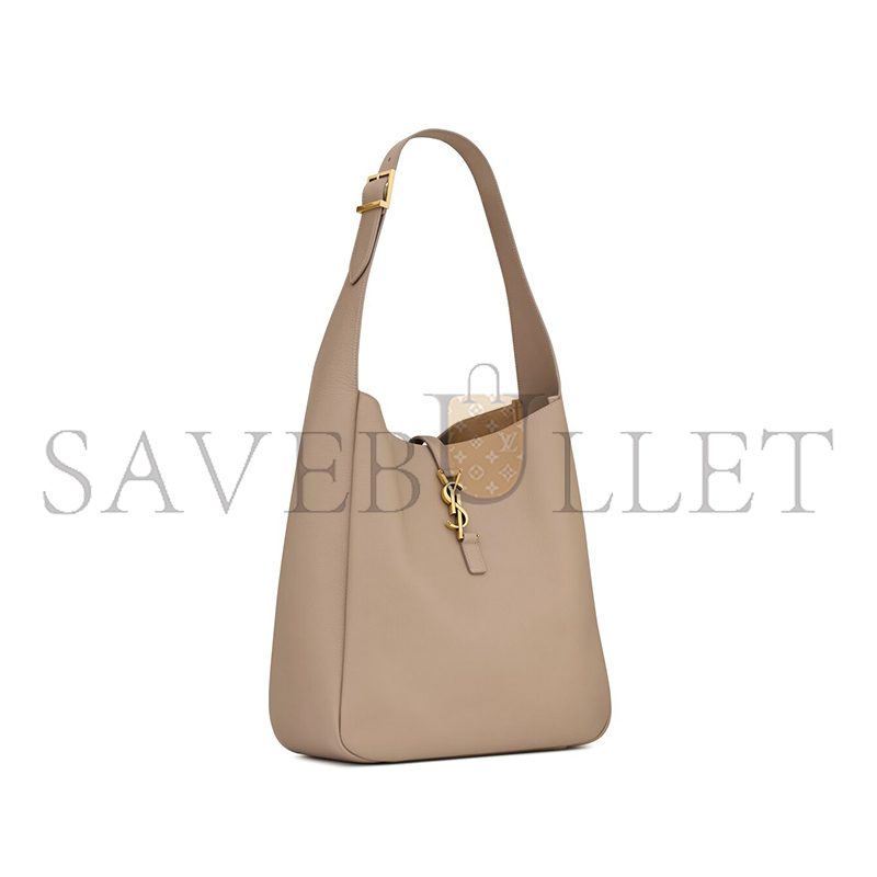 YSL LE 5 À 7 SUPPLE LARGE IN GRAINED LEATHER 753837AAAUQ1722 (30*31*13cm)