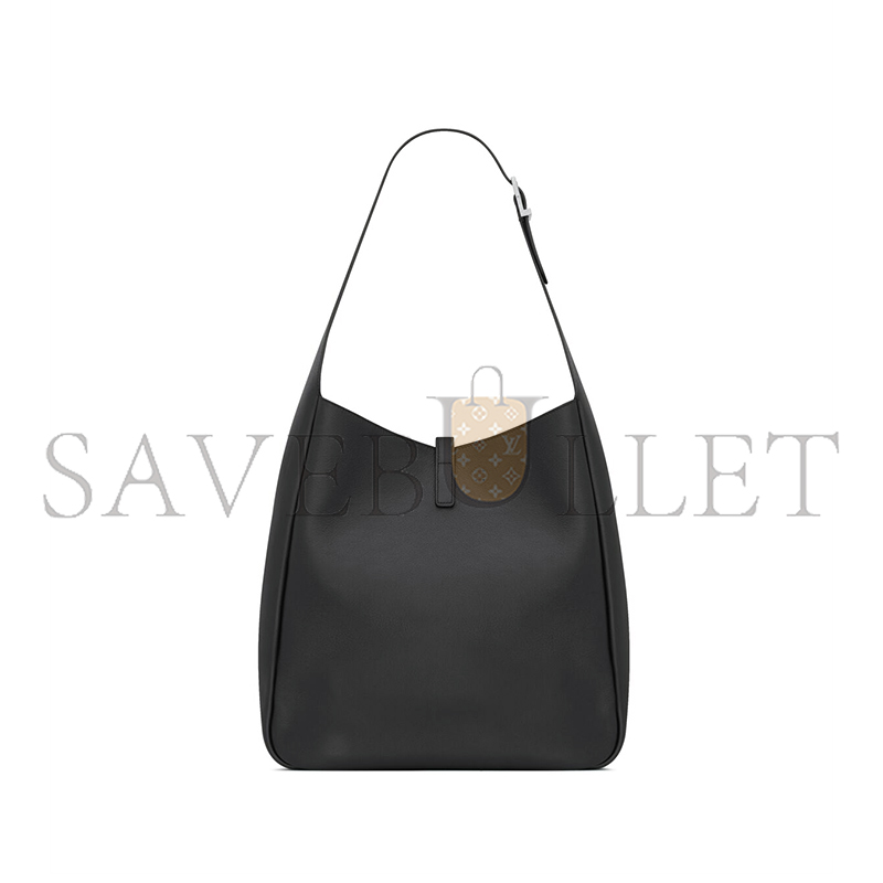 YSL LE 5 À 7 SUPPLE LARGE IN GRAINED LEATHER 753837AACQG1000 (30*28*11cm) YSL LE 5 À 7 SUPPLE LARGE IN GRAINED LEATHER 753837AACQG1000 (30*28*11cm)